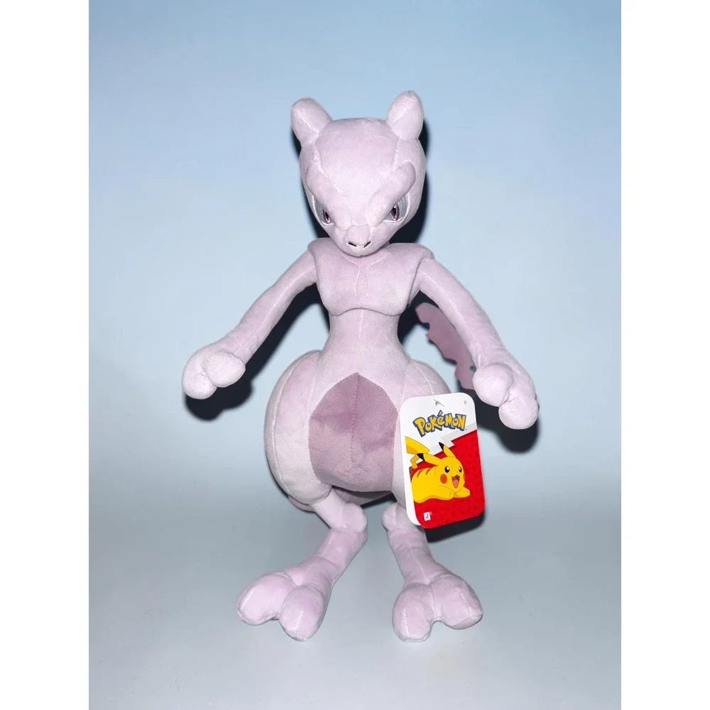 Pokemon Mewtwo Plush Jazwares 12 in Legendary Psychic Type Stuffed Toy NWT